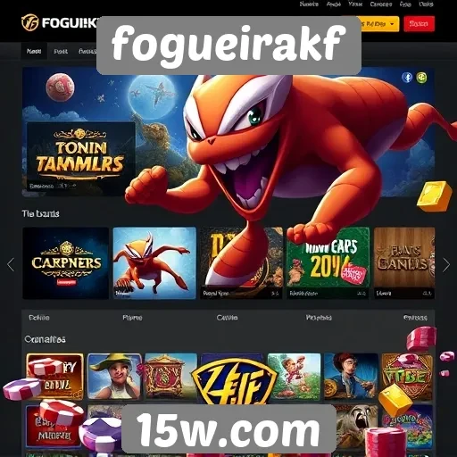 Recursos exclusivos do site Fogueira KF